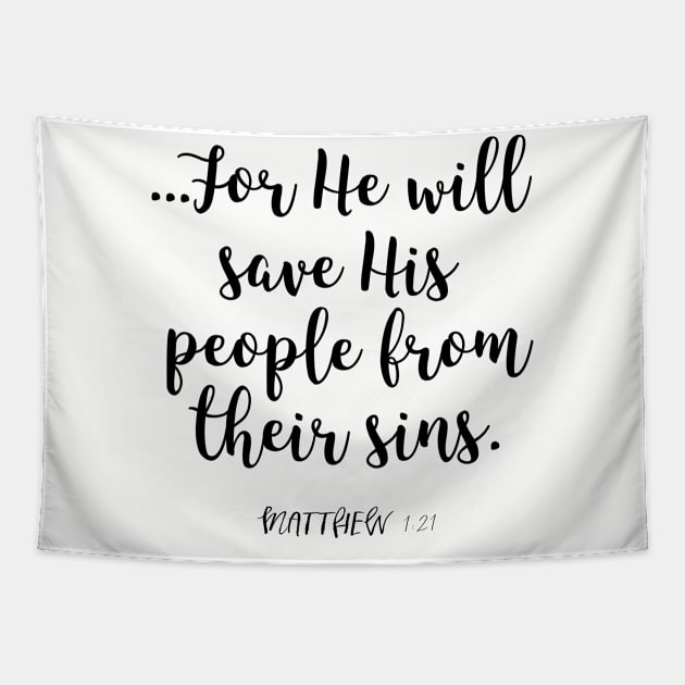 Jesus Saves Tapestry by gatherandgrace