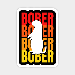 Bober | Bóbr | Polish Beaver | Meme from Poland | Slav | Slavic Magnet