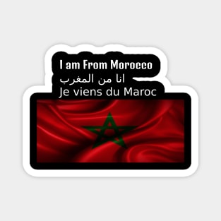 I am From Morocco Magnet