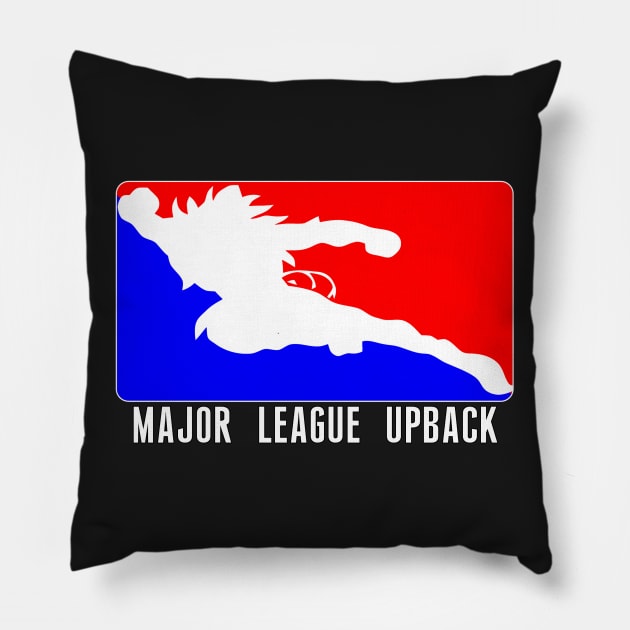 Major League Upback (VSav) Pillow by media319