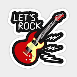 Let's Rock Magnet