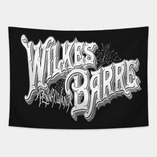 Vintage Wilkes-Barre, PA Tapestry