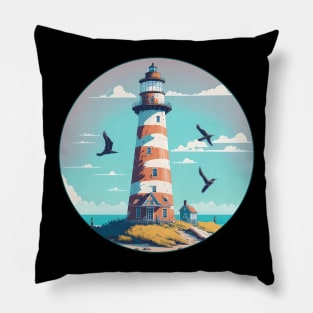 bodie island lighthouse Pillow