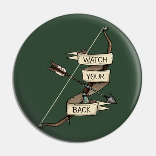 Ranger - Watch Your Back Pin