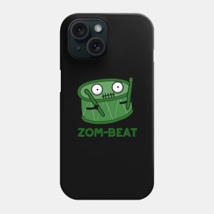 Zom-beat Cute Halloween Zombie Drum Pun Phone Case