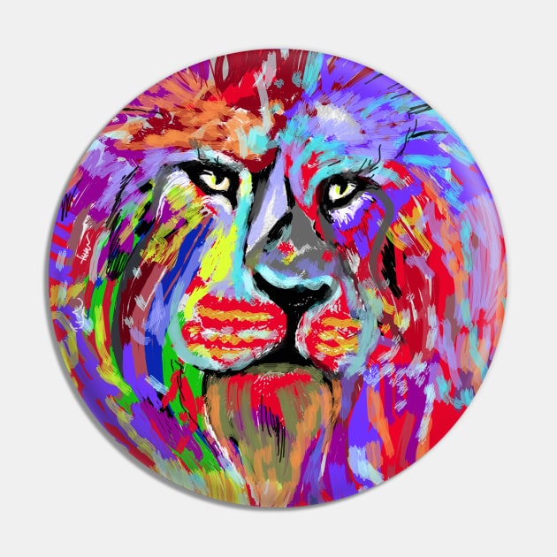 Lion Pin by jen28