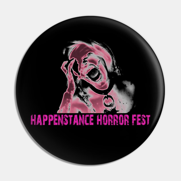 Happenstance Horror OG logo Pin by Happenstance Horror Fest