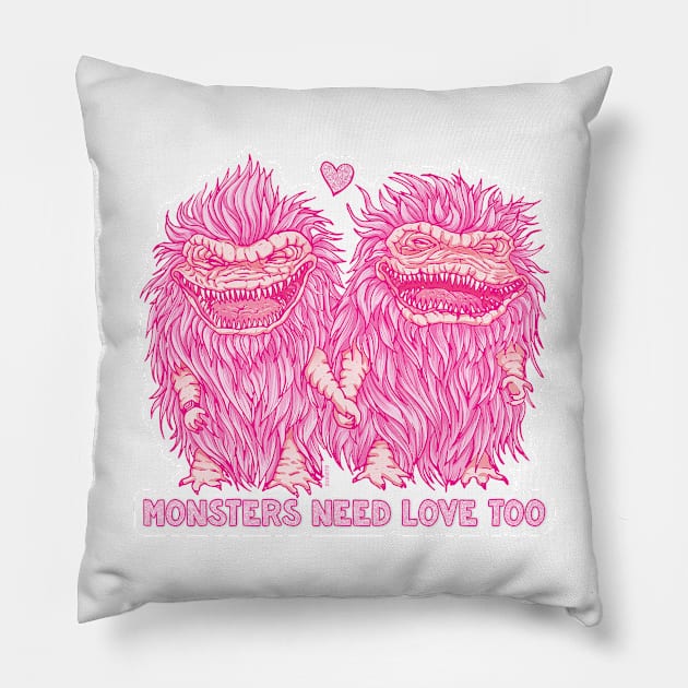 Critters Pillow by Zubieta