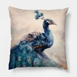 Peacock fantasy dream Pillow