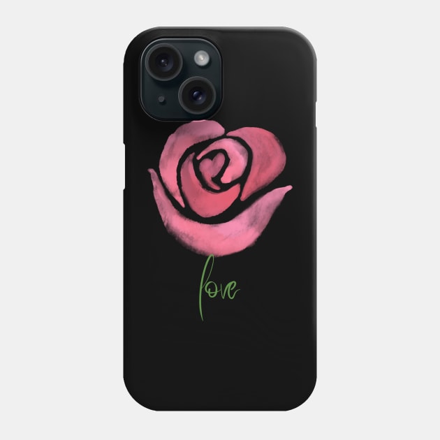 love - valentines day Phone Case by Heawonshop