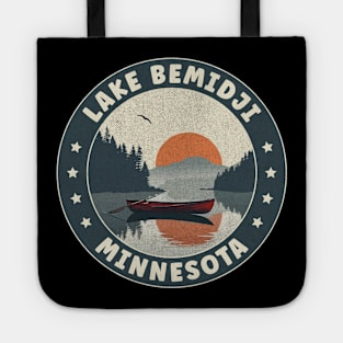 Lake Bemidji Minnesota Sunset Tote