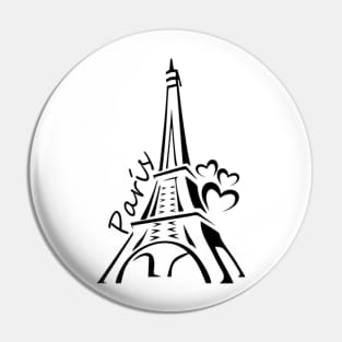 The Eiffel Tower Pin