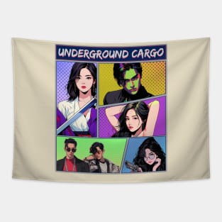 Underground Cargo Comic Manhwa Manga Tapestry