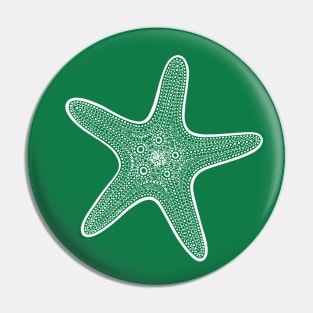 Sea Star or Starfish - sea animal - beach lovers design Pin