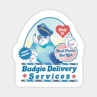 Budgie Delivery Services Magnet