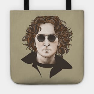 John with glasses Tote