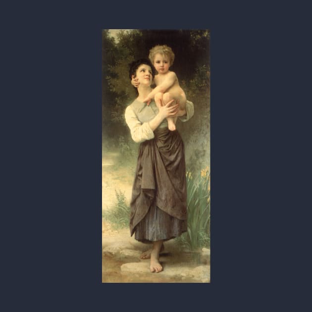Brother and Sister by Bouguereau by MasterpieceCafe