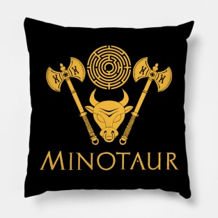 Bronze Age Minos Ancient Greek Mythology Minotaur Pillow