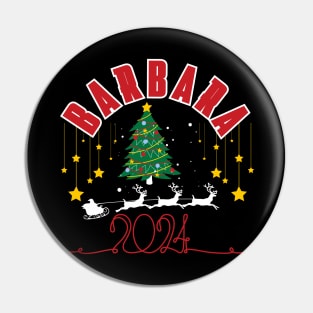 Barbara Christmas Cute 2023 Family Women's Christmas Barbara Holiday Pin