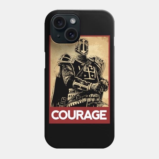 Warriors: Courage Phone Case by NoMans