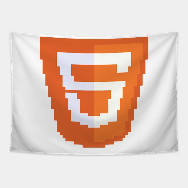 Html Logo Tapestry by brick86