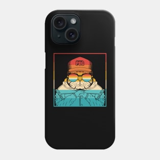 Dog Retro Pug Glasses Phone Case