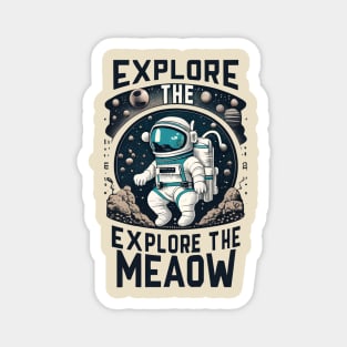 explore the meaw Magnet