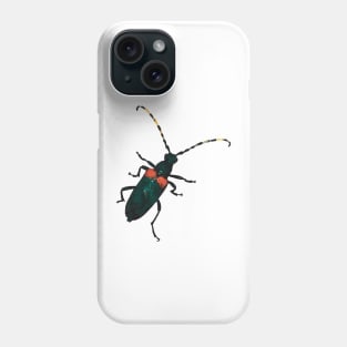 Red-Shouldered Pine Borer Beetle Phone Case