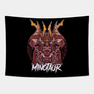 Minotaur Head Tapestry