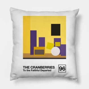 The Cranberries / Minimal Style Graphic Artwork Design Pillow