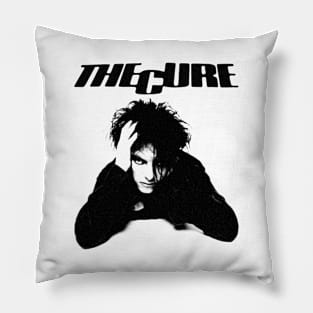 The Cure 80s Iconic Goth Pillow