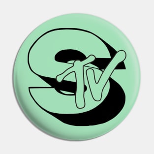 Shame TV Clear Variant Pin