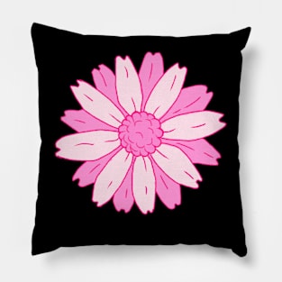 Pretty Pink flowers Pillow