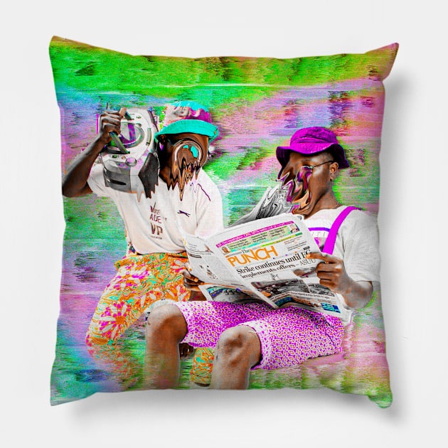 bad trip Pillow by Black_Haher