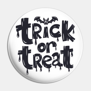 Trick or Treak happy Halloween party Pin