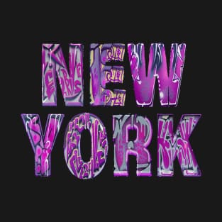 New York graffiti tag style T-Shirt