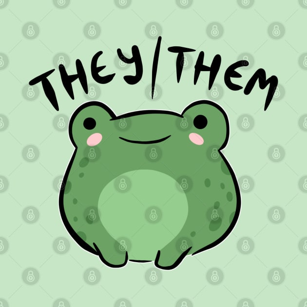 They/Them Frog: Adorable Queer Aesthetic with a Kawaii Twist, Celebrating Nonbinary, Demigirl, Demiboy, Transgender & Omnisexual Identities by Ministry Of Frogs