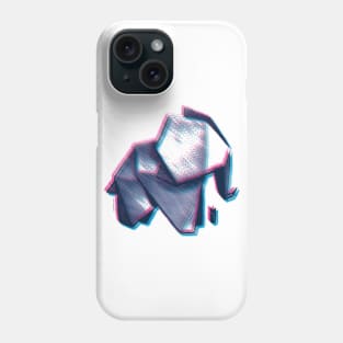 Origami Elephant Phone Case