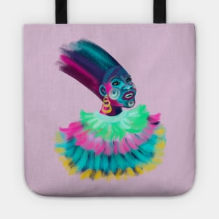 African American woman Tote