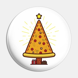 Pizza Tree Pin