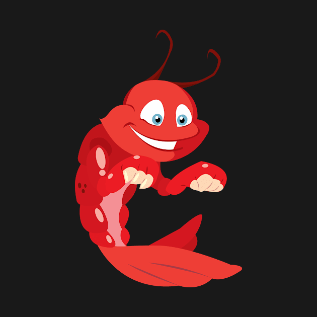 Shrimp by redpencil