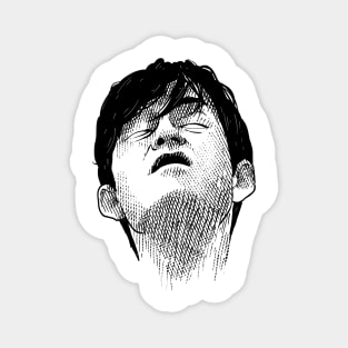 Jarvis Cocker Pulp hand drawing design Magnet