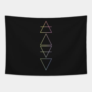 The Four Elements Symbols Tapestry