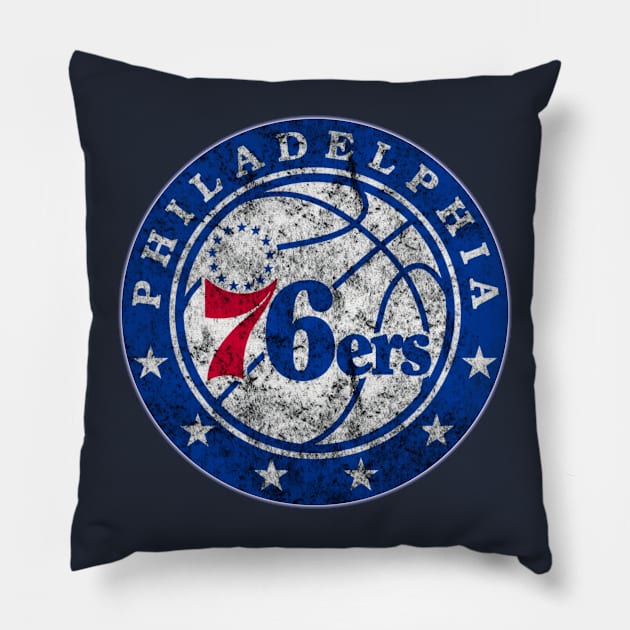 Philadelphia Football Pillow by Grindbising