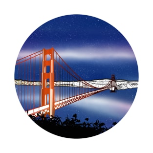The Golden Gate Bridge San Francisco T-Shirt