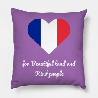 Love France Pillow