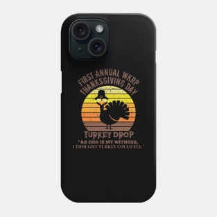 WKRP Turkey drop t-shirt Phone Case