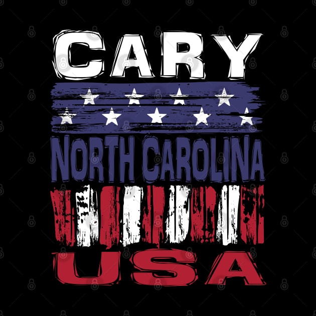 Cary North Carolina USA T-Shirt by Nerd_art