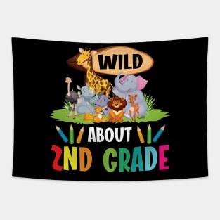 Animals Students Seniors Back To School Wild About 2nd Grade Tapestry