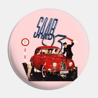 SAAB 93 - advert Pin